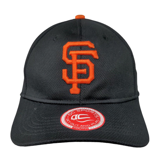 OC Sports Boy's Strapback Hat Black Embroidered San Francisco Giants Logo Youth