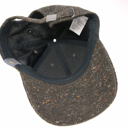 Unbranded Slideback Hat Gray One Size Adjustable Speckled 6 Panel