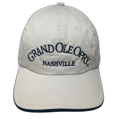 Crossroads Designs Baseball Cap Beige Blue One Size Grand Ole Opry Nashville Hat