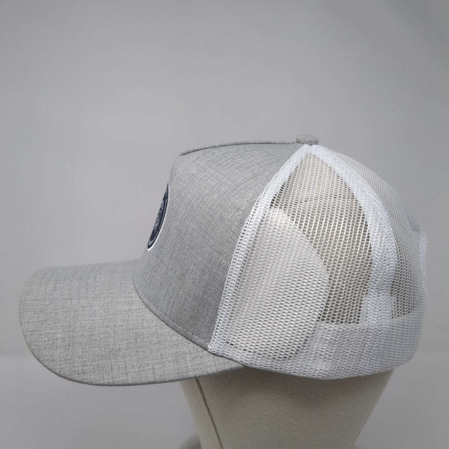 BO12 Servant Leadership Snapback Trucker Hat Gray OS Adjustable Mesh Chilled