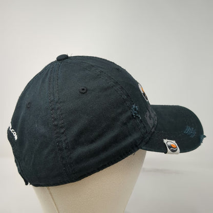 Otto Baseball Cap Black One Size OK Trailer Est 1957 Logo Cotton Strapback Hat
