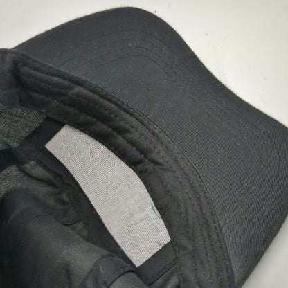 McDonald's 5 Panel Black Hat One Size Recycled Material Logo Strapback