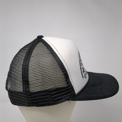 Nashville Tennessee Snapback Rope Trucker Hat Black One Size Mesh Back