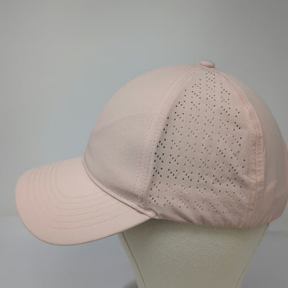 Gaiam Pink Baseball Cap One Size Perforated Breathable Nylon Spandex Yoga Hat