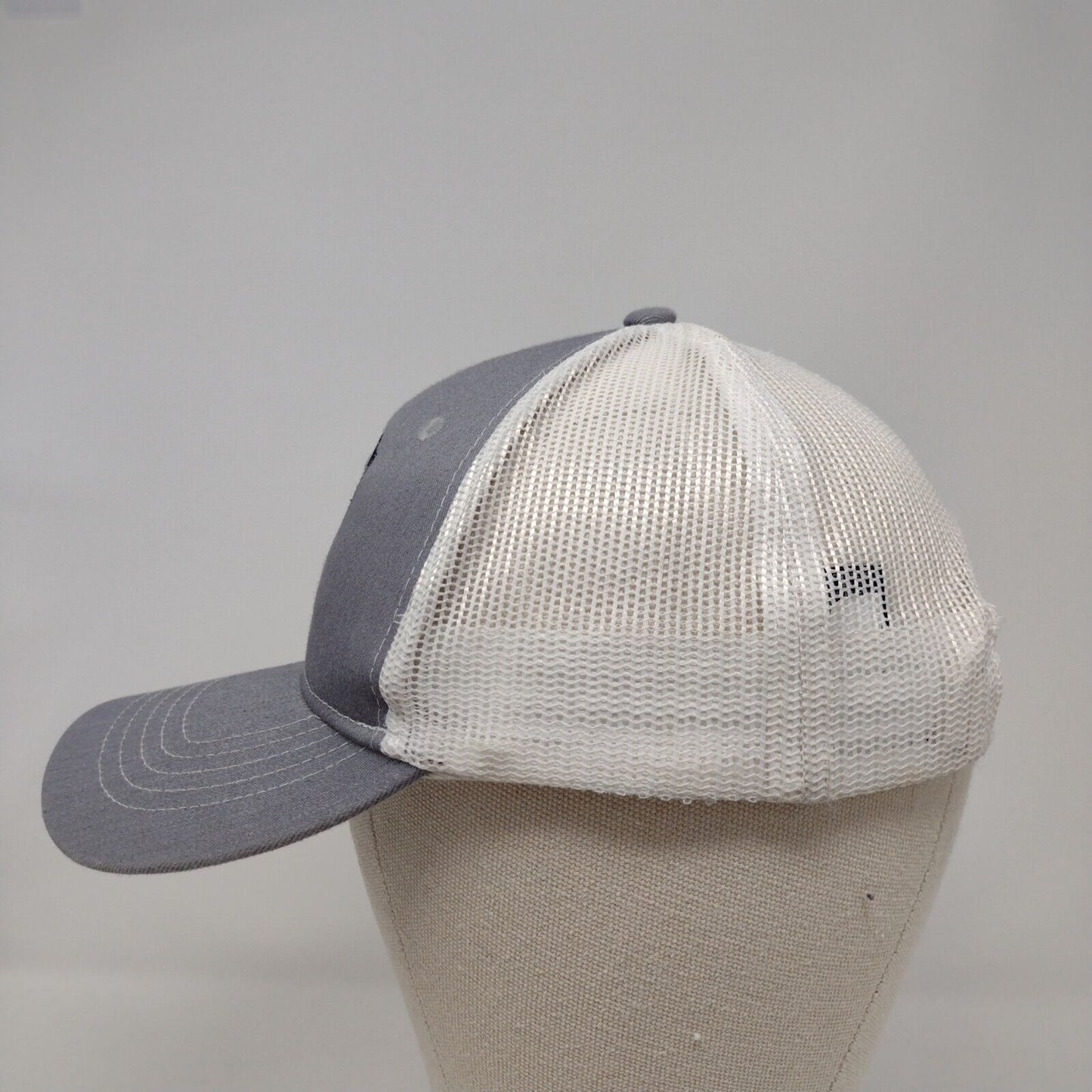 Meridian PAL Snapback Mesh Back Trucker Hat Gray Youth Port Authority