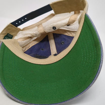 Legacy Pendleton Round-Up Trucker Hat Gray Beige Red OSFM Snapback Mesh Patch