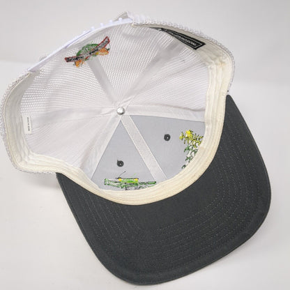 Toolson Sell Till Plant Snapback Trucker Hat Gray OS Adjustable Mesh Richardson