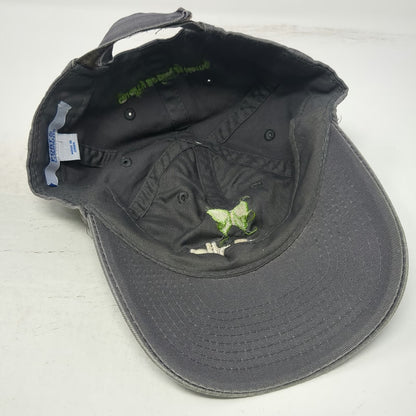 Port & Company Baseball Cap Gray One Size Strapback DaBella Butterfly Logo Hat