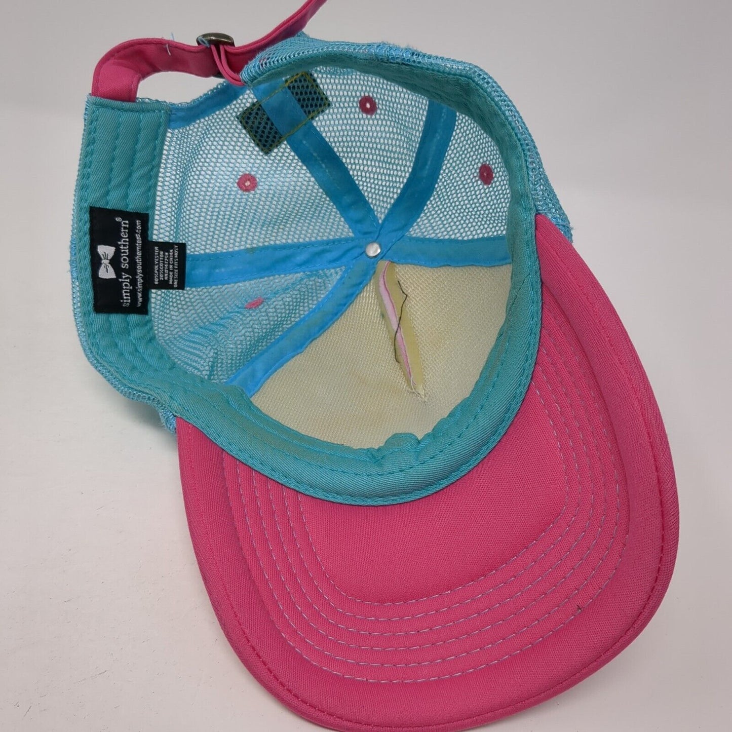 Let's Be Mermaids Slideback Trucker Hat Multicolor One Size Mesh Back