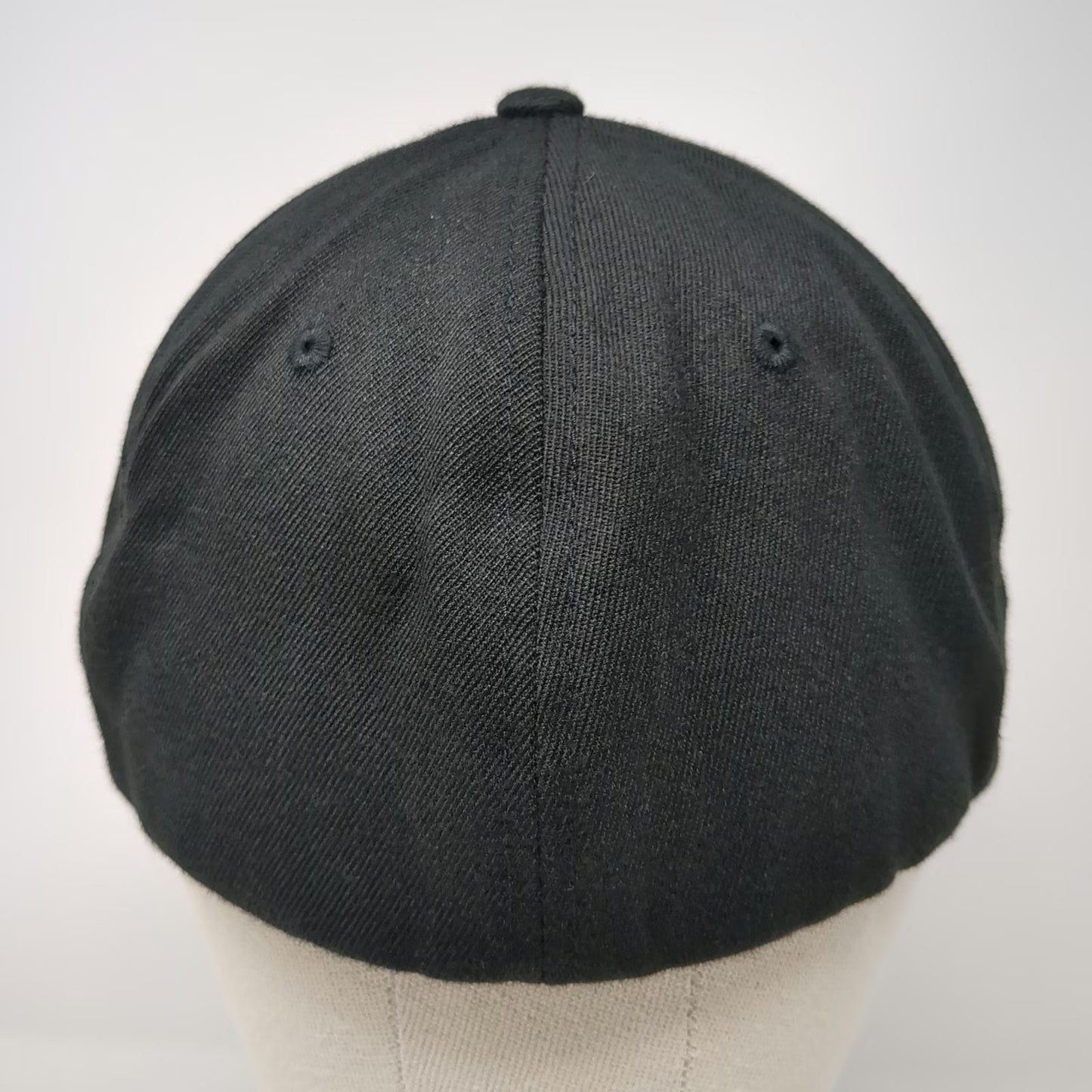 Port Authority Baseball Cap Black XL Liberty Logo Flexfit Wool Blend Hat