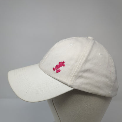 Mickey Mouse Strapback Baseball Cap White One Size Adjustable Disney Parks
