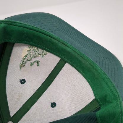 Idaho Snapback Hat Green One Size Embroidered The Classics Yupoong