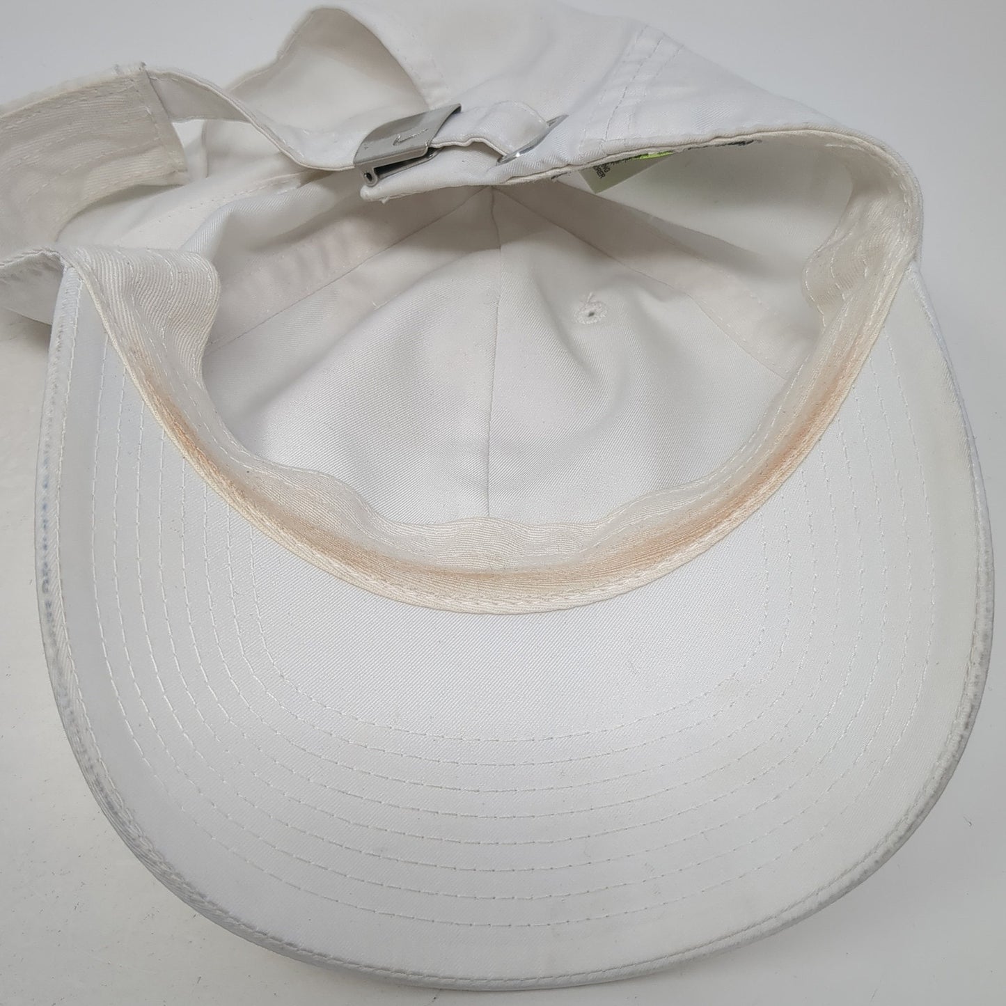 Nike Slideback Hat White One Size Adjustable Heritage86 Vented Holes Polyester