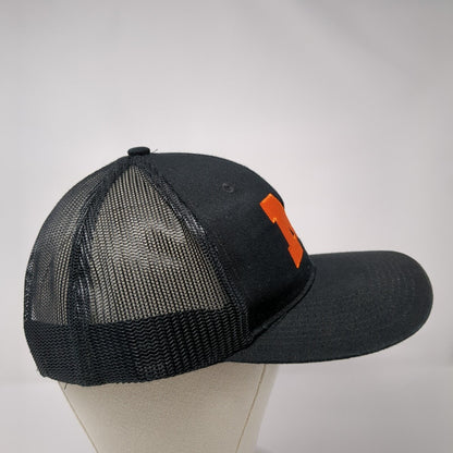 Letter M Snapback Mesh Back Trucker Hat Black OSFA Port Authority