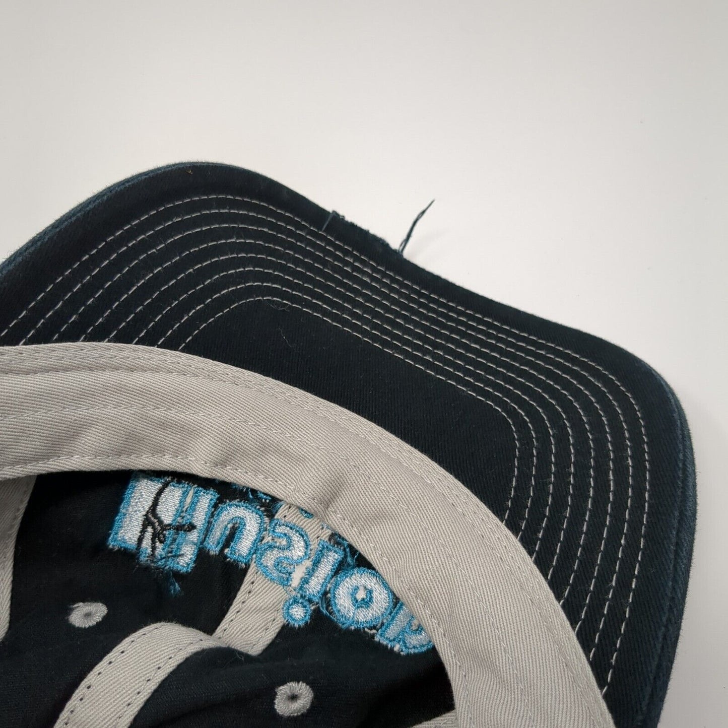Illusion Dance Studios Strapback Hat Black OS Adjustable Distressed District