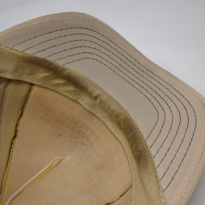 AmaPro Trucker Hat Beige One Size Scholzen Products Wholesale Elk Snapback Mesh