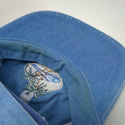 Distinctive Headwear Baseball Cap Blue One Size Marco Island Palm Trees Hat