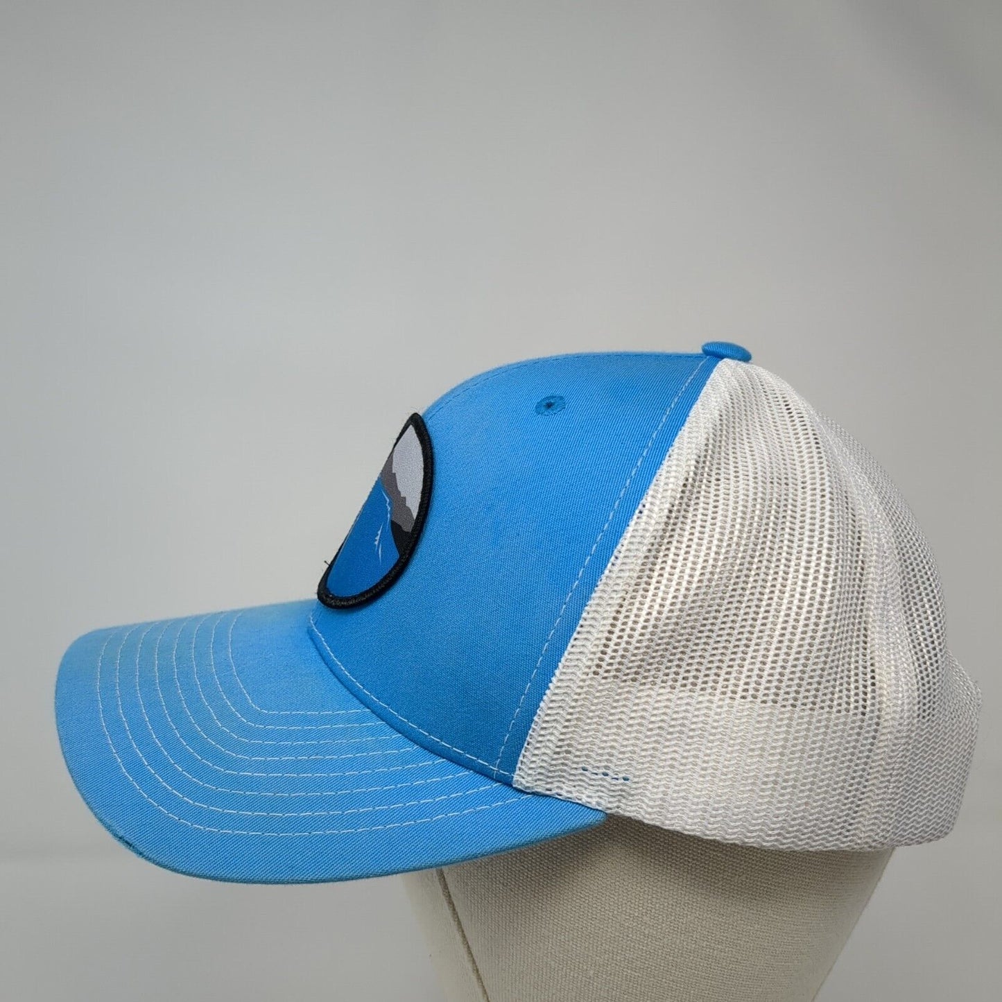 Foothills PT Snapback Mesh Back Trucker Hat Blue One Size Richardson