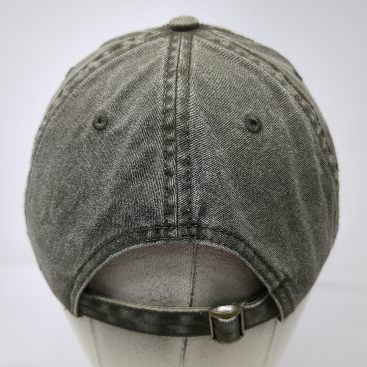 Mad Engine Baseball Cap Green OS Smokey Bear Embroidered Slideback Cotton Hat