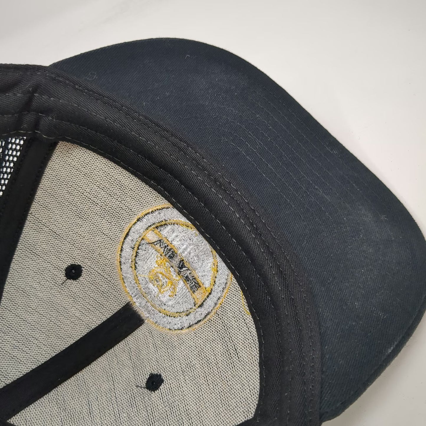 Unionwear Black Trucker Hat One Size IUPAT DC 21 Painters Union Mesh Snapback