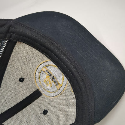 Unionwear Black Trucker Hat One Size IUPAT DC 21 Painters Union Mesh Snapback