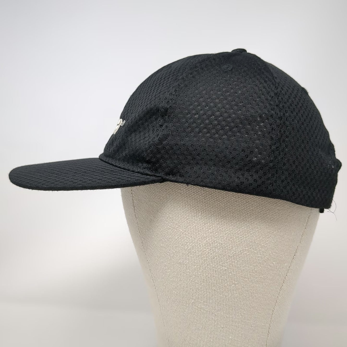 Hiphic Wawa Logo Black Baseball Cap Hat One Size Strapback Polyester Mesh