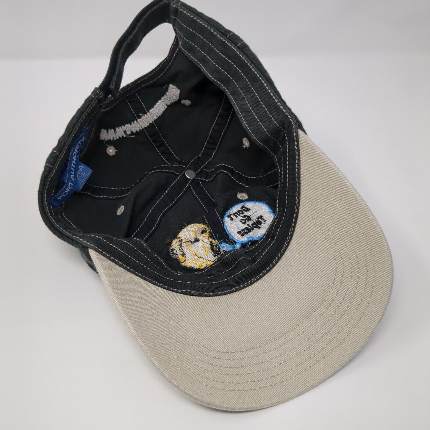 Don't Go Topless Save On Shells Strapback Hat Black OSFA Embroidered