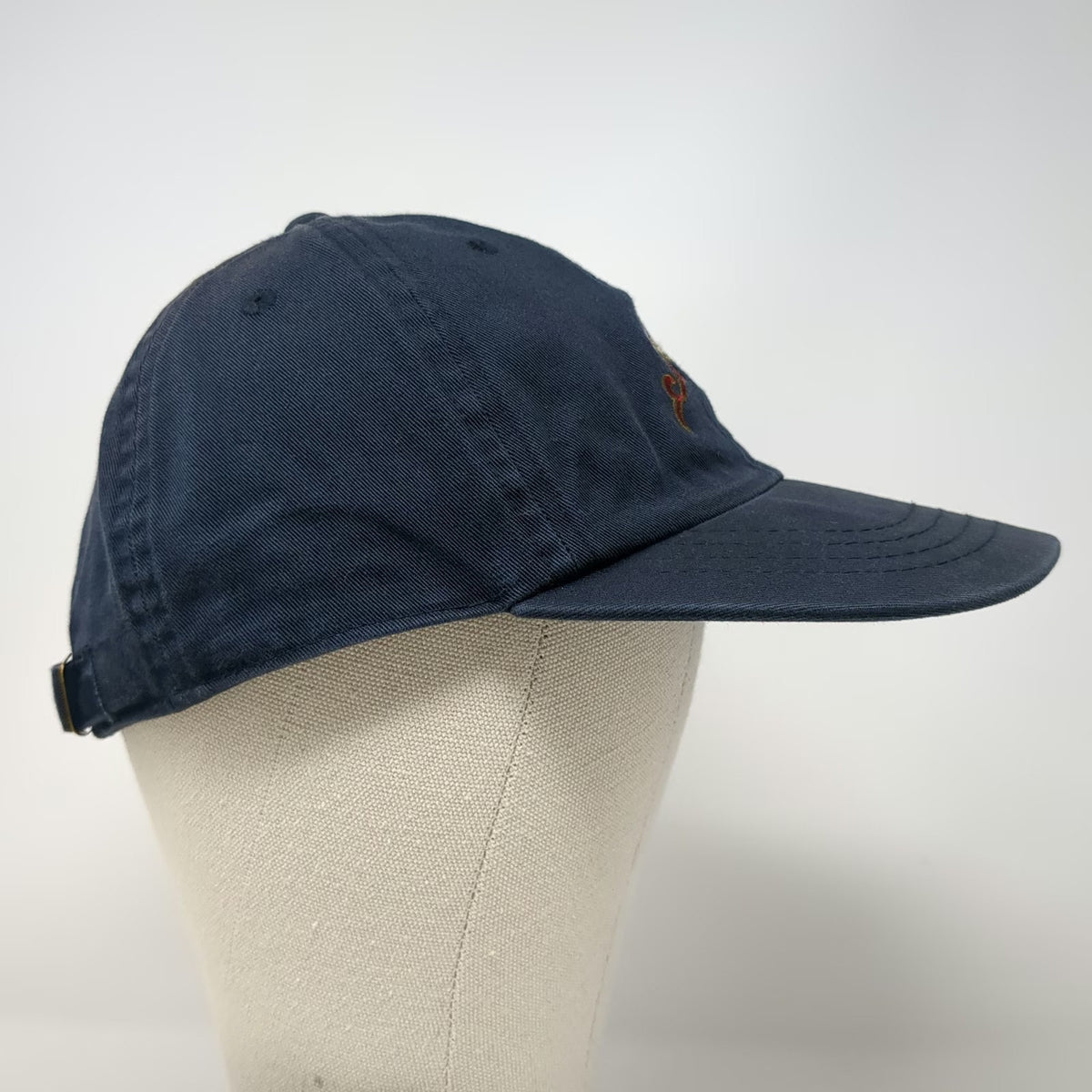 Canyon River Blues Baseball Cap Blue One Size Dragon Embroidery Strapback Hat