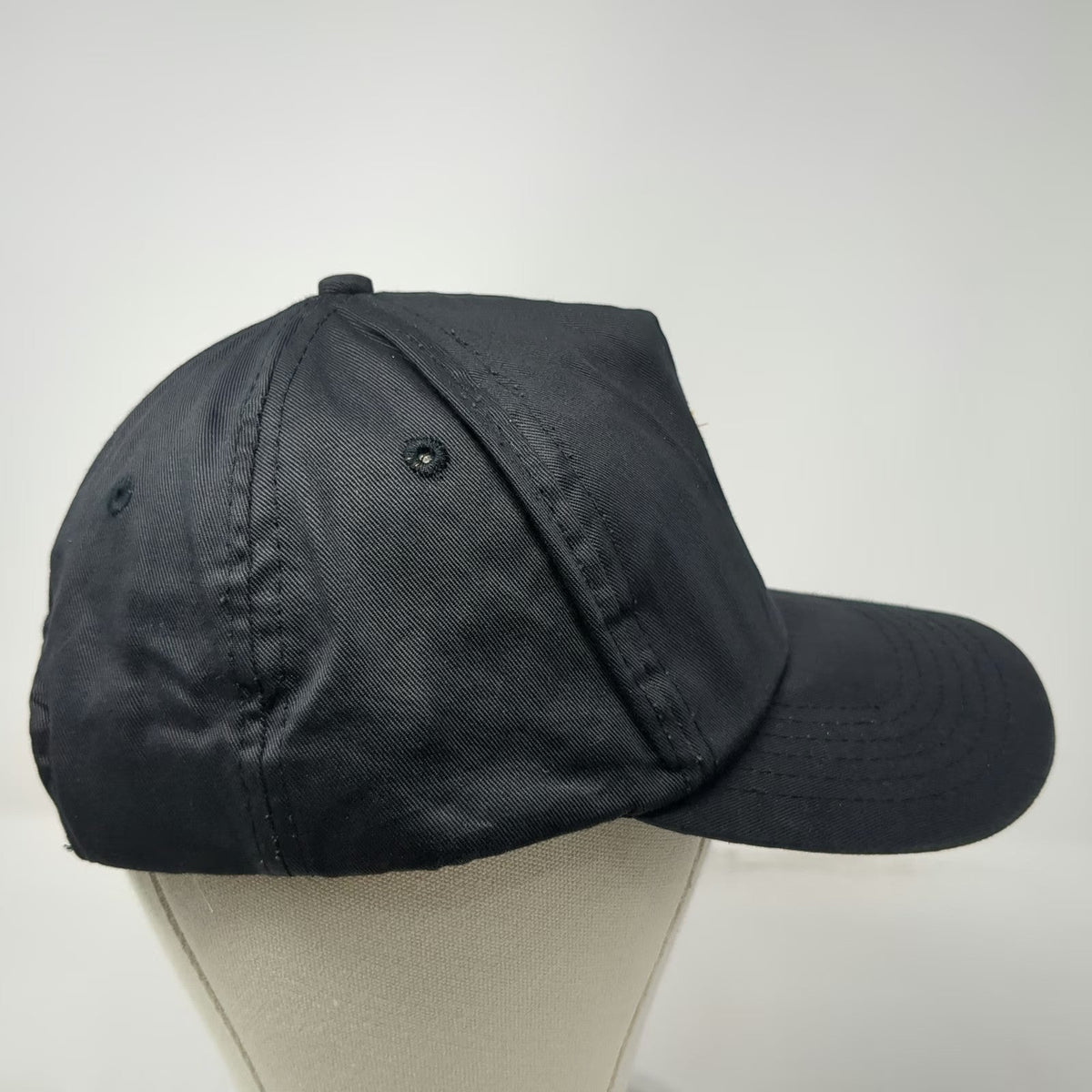 Burger King Whopper Warrior BK Crew Black 5 Panel One Size Snapback Hat Logo
