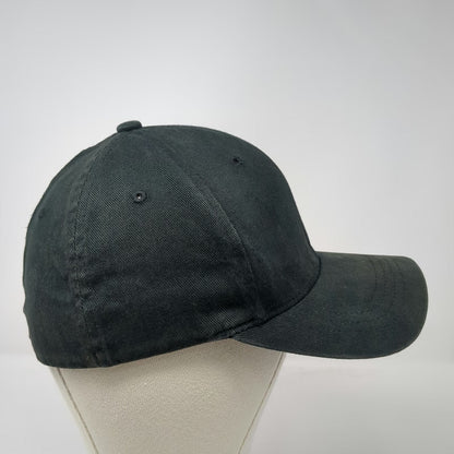 Dakine Baseball Cap Black One Size Flexfit Raised Logo Cotton Spandex Curved Hat
