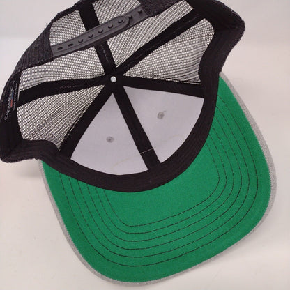 RSP Design Patch Snapback Mesh Back Trucker Hat Gray OSFA Cap America