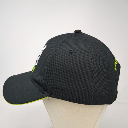 NYRA Bets Horse Racing Betting Black Baseball Cap One Size Hat Strapback Mesh