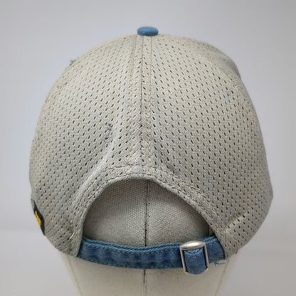 CAT Caterpillar Diesel Baseball Cap Blue One Size Mesh Back Slideback Hat