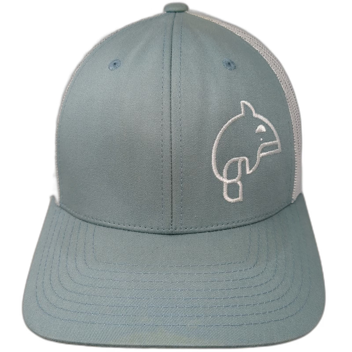 You Know Trucker Hat Blue One Size Snapback Mesh Back Killer Whey Orca Logo Cap