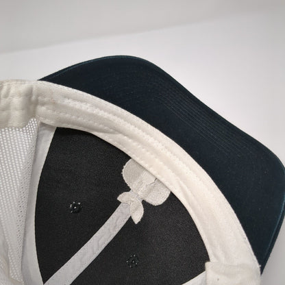 Port Authority Snapback Trucker Hat Black OSFA Embroidered Logo Mesh Back