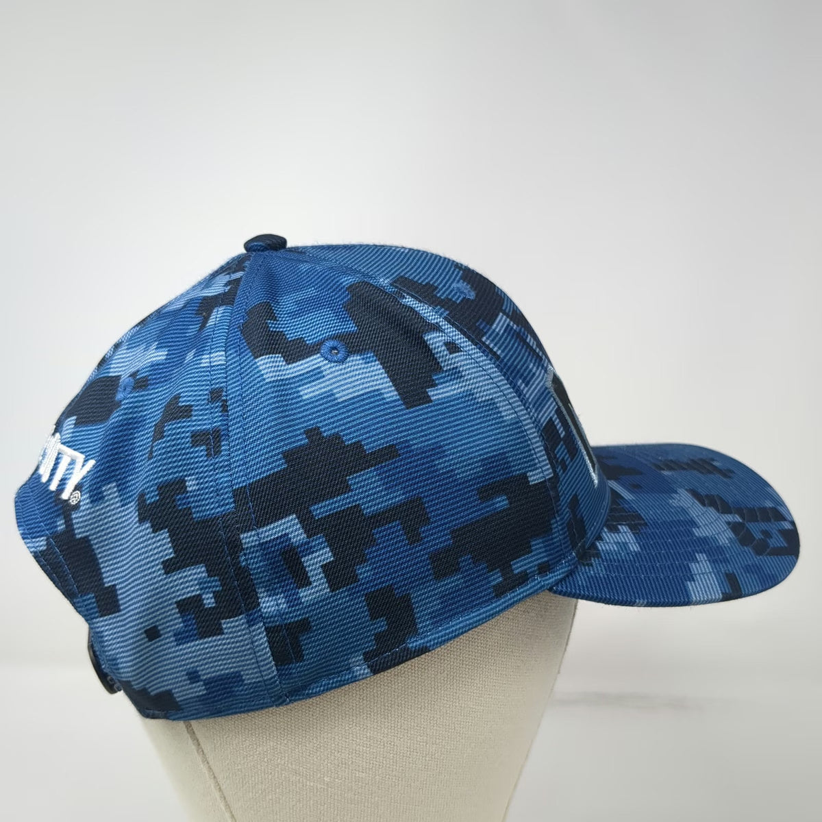 Call of Duty Modern Warfare Snapback Blue One Size Digital Camo Video Game Hat