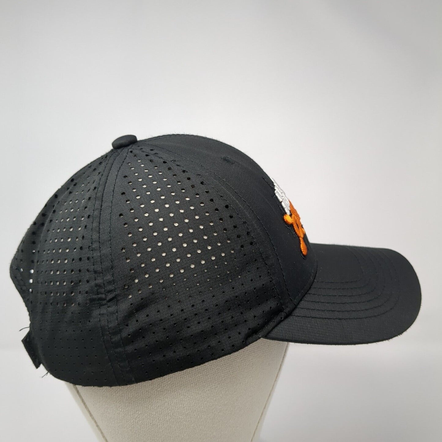 All Out Mayhem Strapback Baseball Cap Black One Size Adjustable Mesh Back