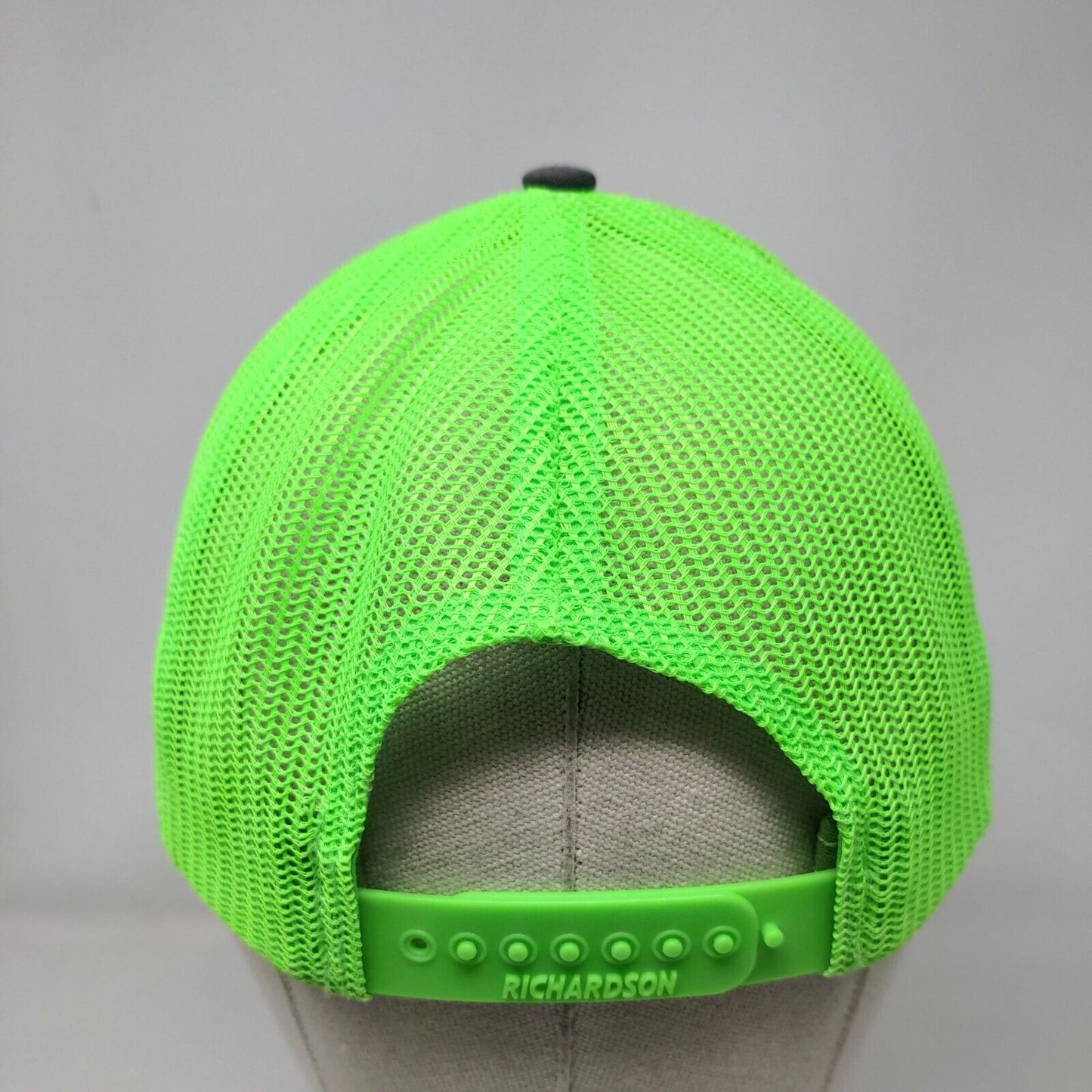 Legit Construction Snapback Trucker Hat Multicolor One Size Mesh Back