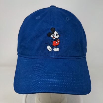 Mickey Mouse Slideback Hat Blue One Size Embroidered Logo 6 Panel Disney