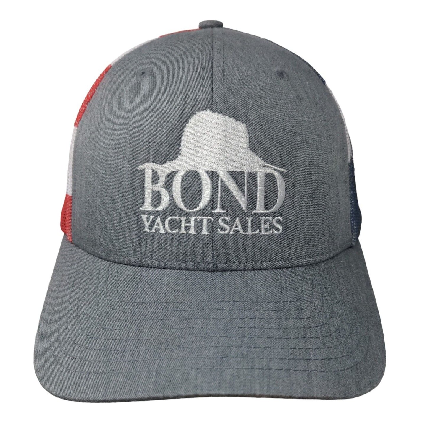 Bond Yacht Sales Snapback Trucker Hat Multicolor One Size Mesh Back Richardson