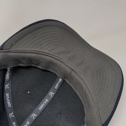 Richardson Fitted Hat Blue 7 1/2 Solid Performance Series Vent Holes