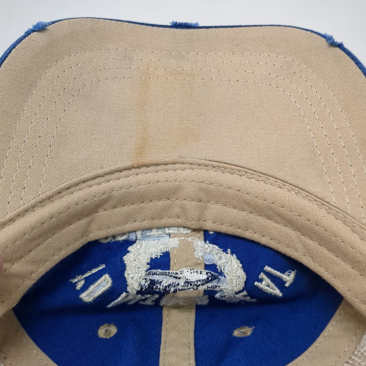 Ace USA Trucker Hat Blue One Size Crater Lake National Park Mesh Snapback Cap