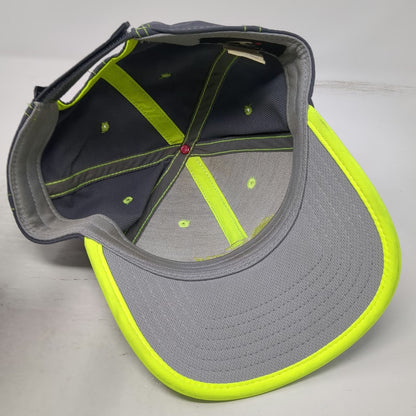 Imperial Baseball Cap Gray Yellow One Size Strapback Sawgrass Golf Hat Graphic