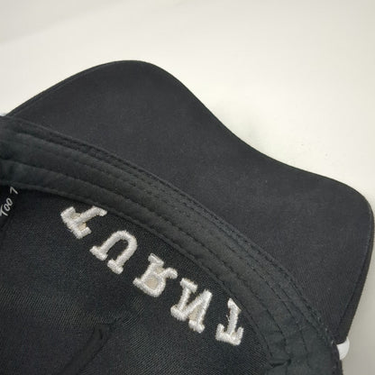 Too Turnt 5 Panel Black One Size Hat Rope Snapback Goose Logo Livin Block Text