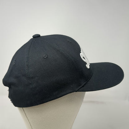 Callaway Snapback Hat Black One Size SH#NKS Embroidered X-Spann Stretch Golf Cap