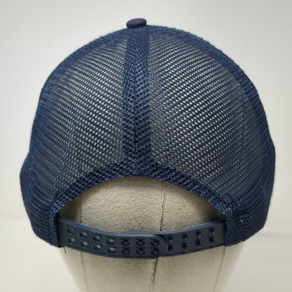 Cobra Trucker Hat Blue One Size Outside Lands Music Festival Rope Mesh Snapback