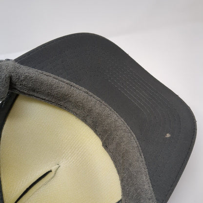 Race Day Snapback Trucker Hat Gray One Size Adjustable Mesh Back 6 Panel Otto