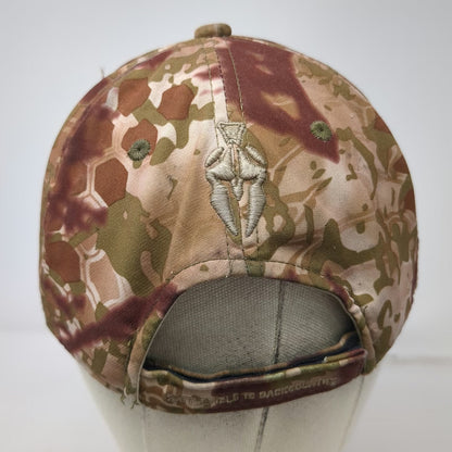 Kryptek Baseball Cap One Size Brown Green Beige Camo Spartan American Flag Hat