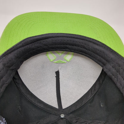 Velocity Architecture Snapback Hat Black One Size Adjustable Embroidered XBOX