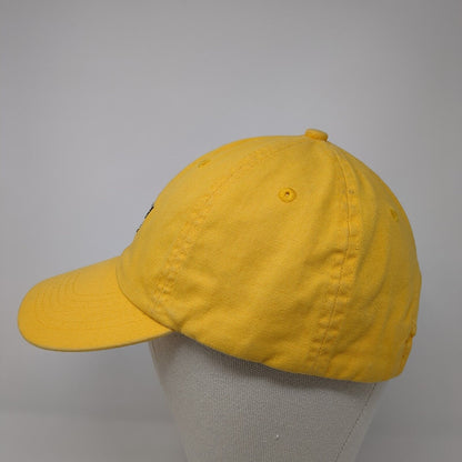 Virginity Rocks Slideback Hat Yellow One Size Adjustable Embroidered 6 Panel